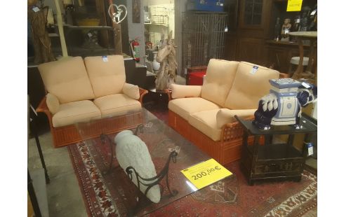 FAUTEUIL DE JARDIN BAMBOU ROTIN