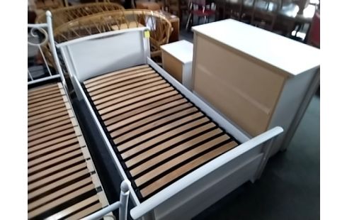 LIT MODERNE AVEC SOMMIER 90 X 190