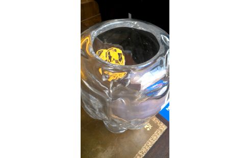 VASE CRISTAL SANS TEINT