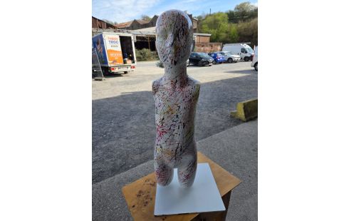 71 STATUE MANNEQUIN ENFANT + PIED