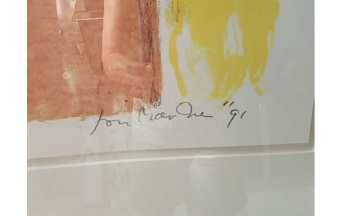 SERIGRAPHIE S/ JON MARTEN  25/40