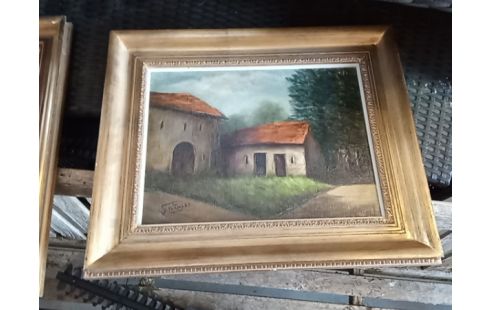 HUILE SUR TOILE S/ VERHEES