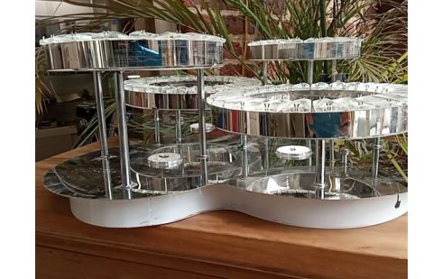 PLAFONNIER 4 CERCLES KADIRELLI