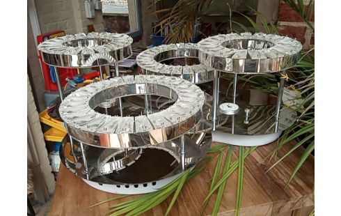 PLAFONNIER 4 CERCLES KADIRELLI