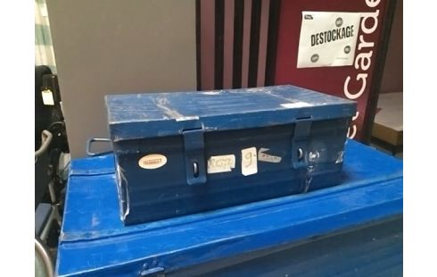 CANTINE METAL BLEU PETIT MODELE