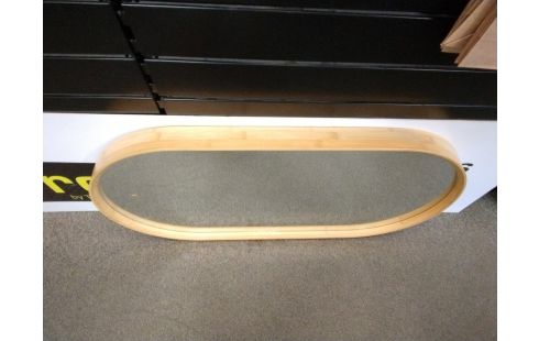 MIROIR BAMBOU OVAL
