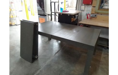 TABLE SALLE A MANGER 170X95CM +2 ALLONGES 95X45CM