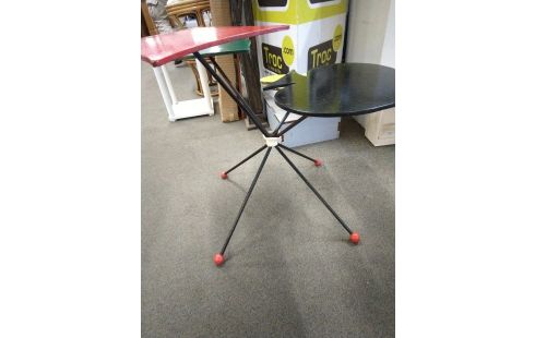 TABLE BASSE VINTAGE JEU DE CARTE