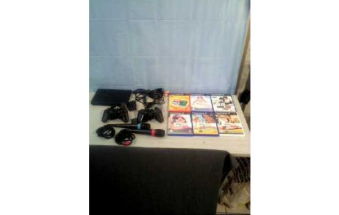PLAYSTATION 2 INKL. SINGSTAR DIV. SPIELE