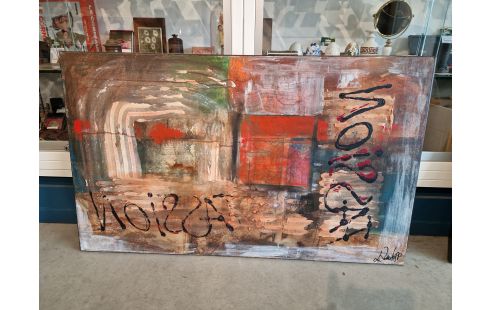 TOILE MODERNE PEINTE