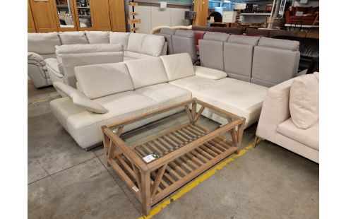 1076 SALON D'ANGLE HIMMOLA TISSU RELAX ÉLECTRIQUE RÉCAMIÈRE