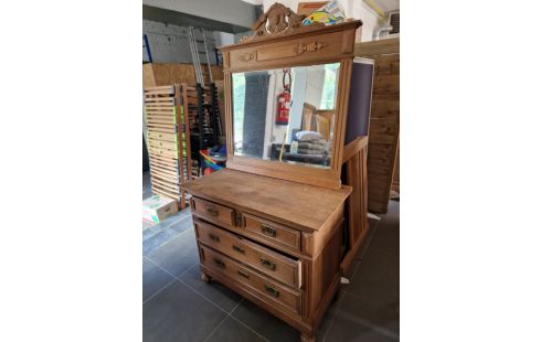 LAVABO ANCIEN + MIROIR