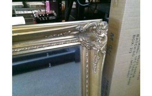 MIROIR BOIS DORE 70x170