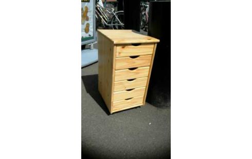 MÖBELSTÜCK 6 SCHUBLADEN KIEFER