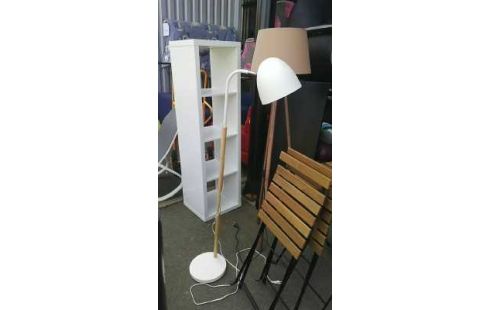 STEHLAMPE, , HOLZ WEISS