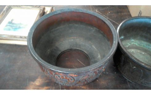 CENTRO DE MESA. BRONCE ESTADO ACTUAL