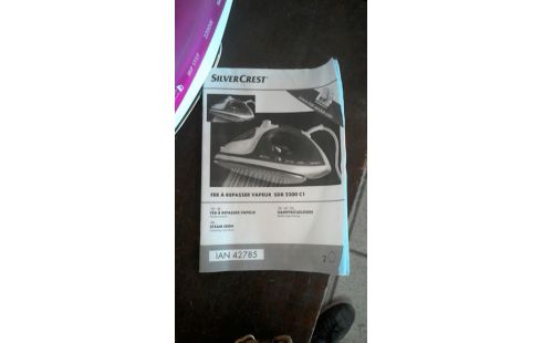 FER A REPASSER A VAPEUR