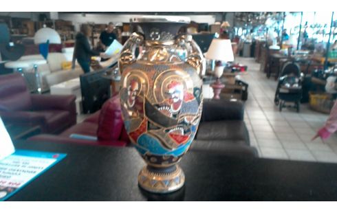 VASE SATSUMA DU JAPON ANCIEN