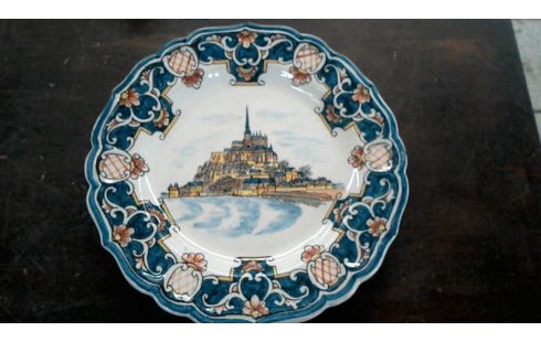 ROUEN PLAT MONT ST MICHEL SIGNE