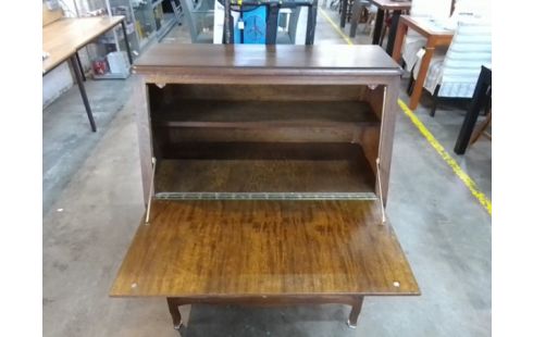 MEUBLE SECRÉTAIRE 3 TIROIRS 1 PORTE BOIS