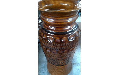 VASE BRUN GRAND CERAMIQUE
