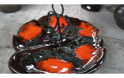 FUENTE FEUILLE VALLAURIS PARDO NARANJA AÑADA