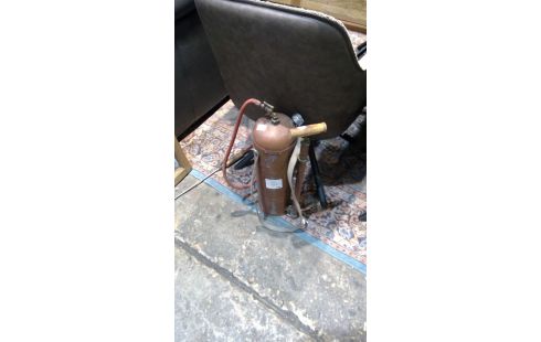 PULVERISATEUR ANCIEN EN CUIVRE