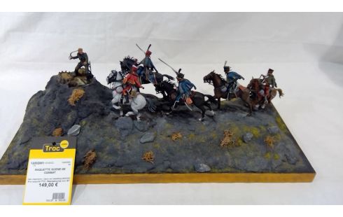 MAQUETTE SCENE DE COMBAT