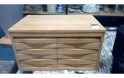 MEUBLE SDB TECK MOUNTAIN 80CM