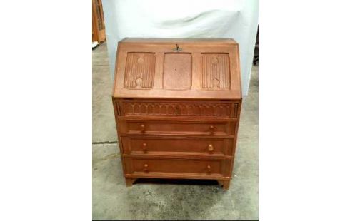 SEKRETÄR HOLZ 4-SCHUBL. 1-KLAPPTÜR