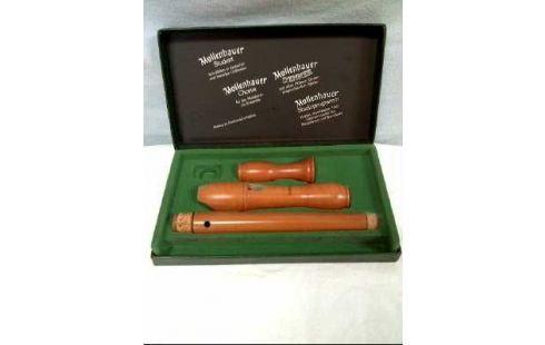 BLOCKFLÖTE +KOFFER <MOLLENHAUER> HOLZ