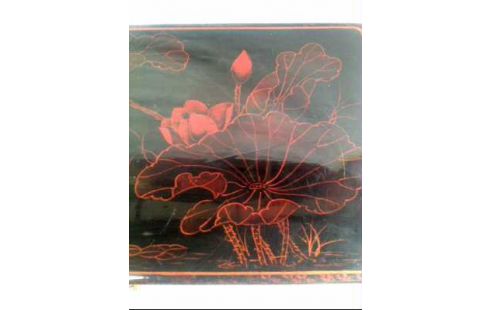 SCHATULLE HOLZ LACKIERT JAPAN.