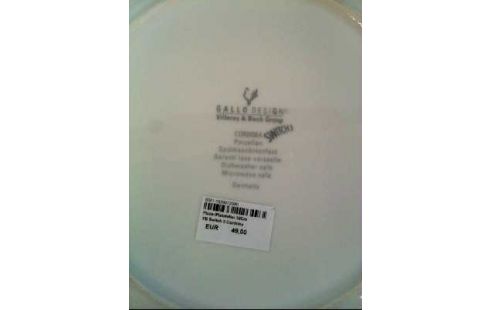 TELLER <VILLEROY-BOCH> BLAU VOGEL