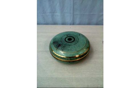 DECKELDOSE <WMF> IKORA TÜRKIS GOLDF.