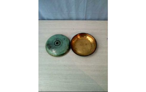 DECKELDOSE <WMF> IKORA TÜRKIS GOLDF.