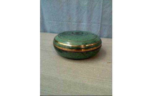 DECKELDOSE <WMF> IKORA TÜRKIS GOLDF.