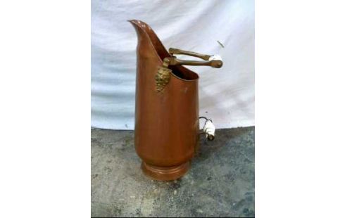 KOHLENSCHÜTTE KUPFER ANTIK PORZELLAN-HENKEL