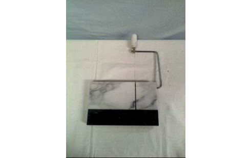 KÄSESCHNEIDER MARMOR DRAHT WEIß-GRAU