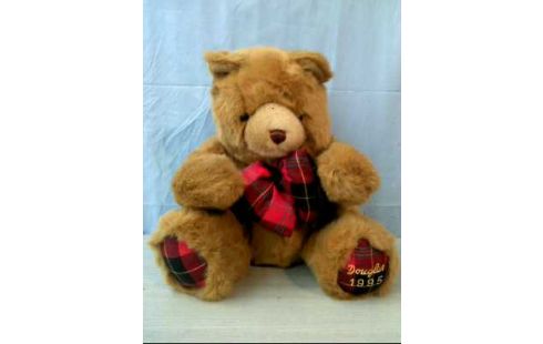 TEDDYBÄR <DOUGLAS 1995> ROTE FLIEGE