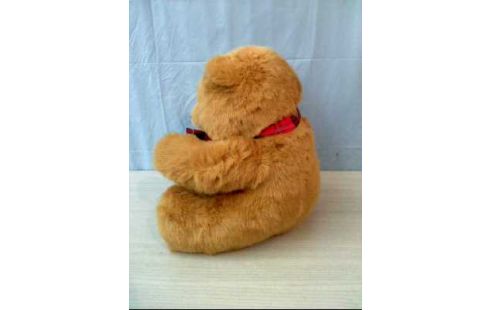 TEDDYBÄR <DOUGLAS 1995> ROTE FLIEGE