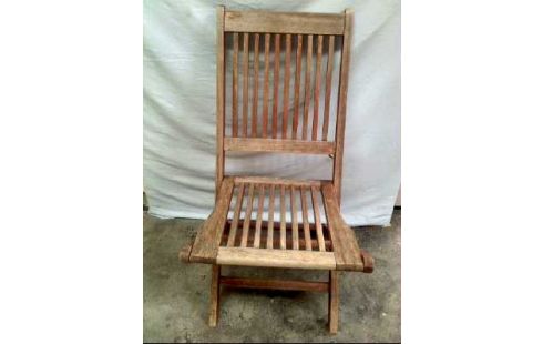 GARTENSTUHL HOLZ TEAK <BELARDO> KLAPPBAR