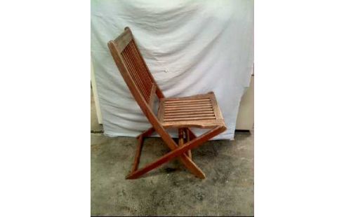 GARTENSTUHL HOLZ TEAK <BELARDO> KLAPPBAR