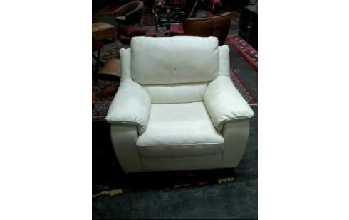 SESSEL <ITALSOFA> LEDER WEIß