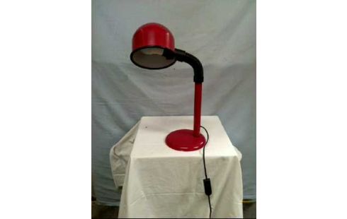 KUGELLAMPE <HONSEL> ROT VERSTELLB. 60ER