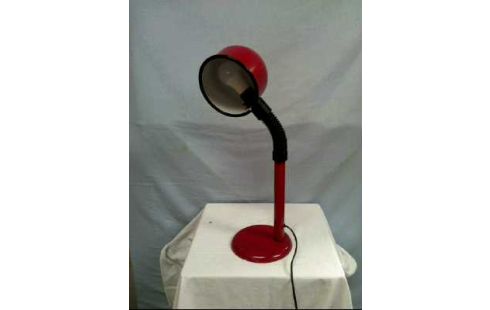 KUGELLAMPE <HONSEL> ROT VERSTELLB. 60ER