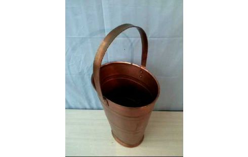 SCHIRMSTÄNDER METALL MIT GRIFF KUPFERFARBEN