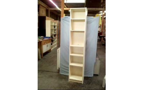 REGAL 6-EBENEN HOLZ FURN. WEISS