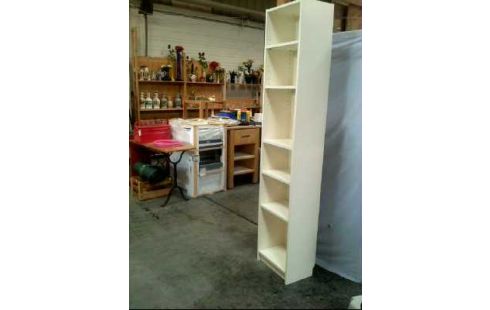 REGAL 6-EBENEN HOLZ FURN. WEISS