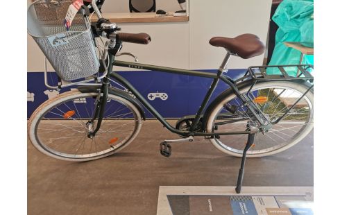 VELO D4 ELOPS 520 vert kaki très peu servi