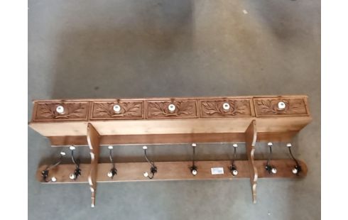 ARCHELLE PORTE MANTEAU BOUTON FAIENCE